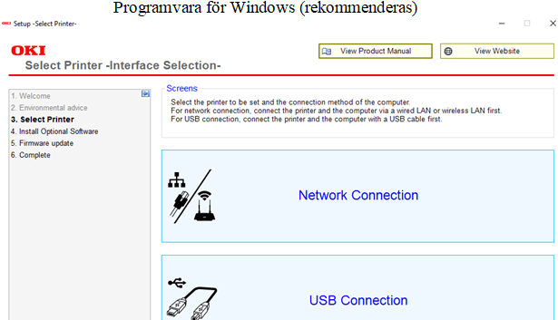 Programvara för Windows (rekommenderas)