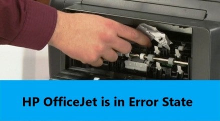 Så här löser du felmeddelandet "HP OfficeJet är i felläge"