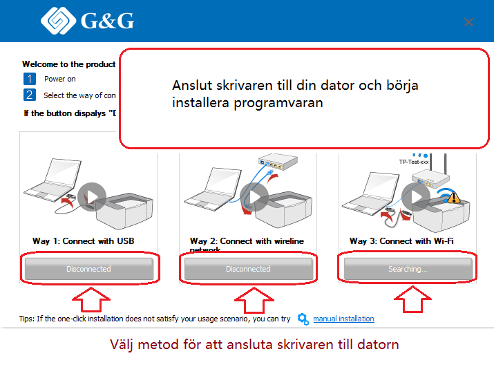 Installation av programvara