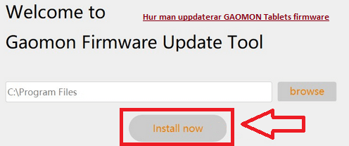 Hur man uppdaterar GAOMON Tablets firmware