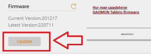Hur man uppdaterar GAOMON Tablets firmware