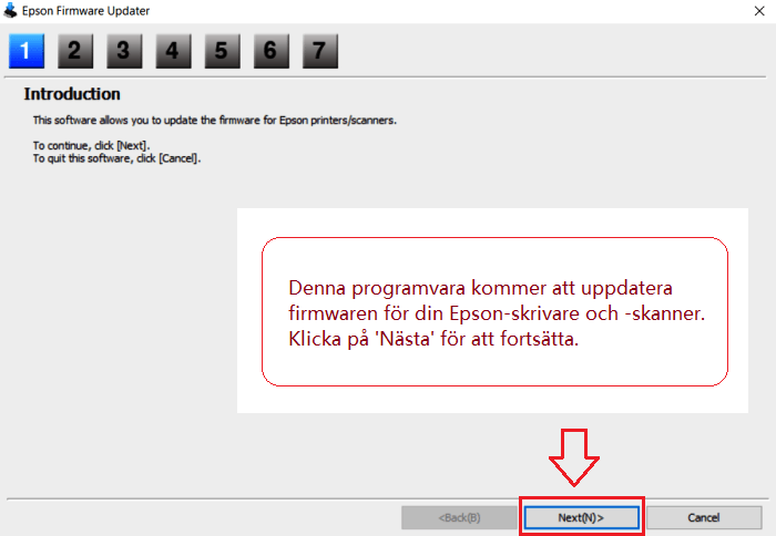 Programvara för uppdatering av firmware