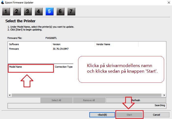 Programvara för uppdatering av firmware