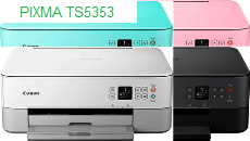 Canon PIXMA TS5353 drivrutiner för skrivare och skanner