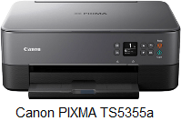 Canon PIXMA TS5355a drivrutiner för skrivare och skanner