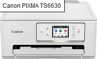 Canon PIXMA TS6630 drivrutiner för skrivare och skanner