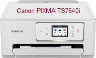 Canon PIXMA TS7640i drivrutiner för skrivare och skanner