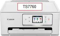 Canon PIXMA TS7760 drivrutiner för skrivare och skanner
