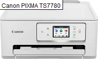 Canon PIXMA TS7780 drivrutiner för skrivare och skanner